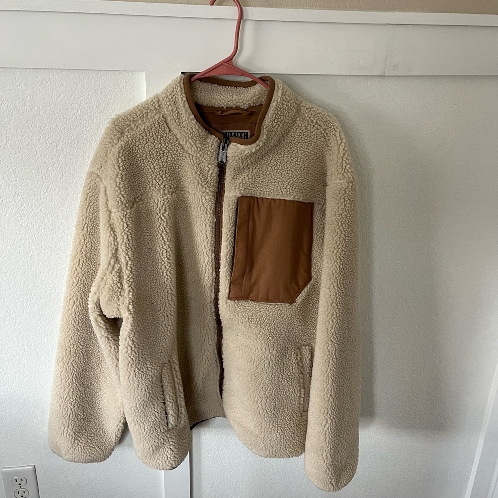 Duluth Trading Men's XL Sherpa Full-zip Coat